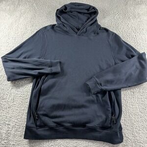 Fradi Hoodie Mens Medium Blue Techno Performance Made in Italy Comfort